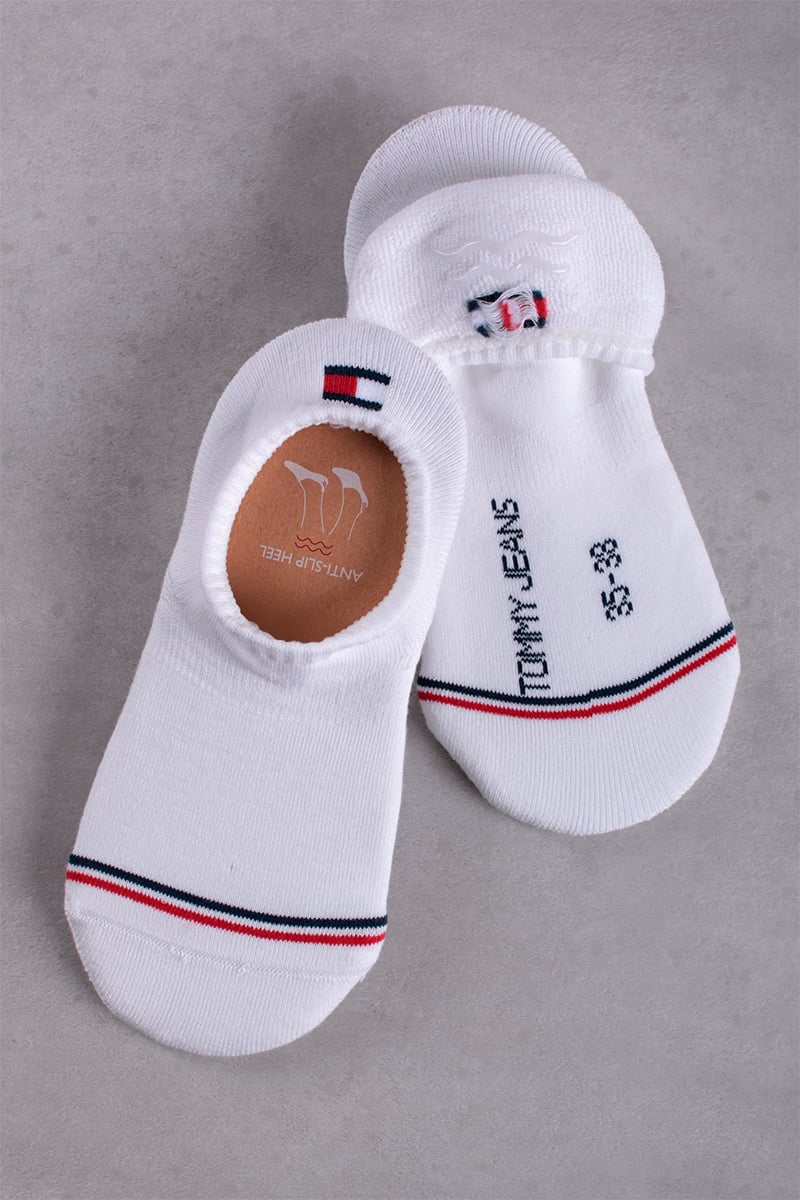 Biele balerínkové ponožky TJ Footie Iconic - dvojbalenie