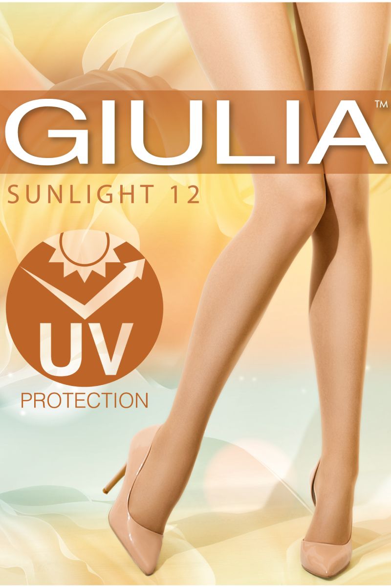 Telové pančuchy s UV ochranou Sunlight 12DEN